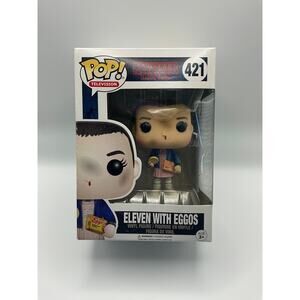 Eleven with Eggos #421 – Stranger Things Funko Pop (Box Wear)